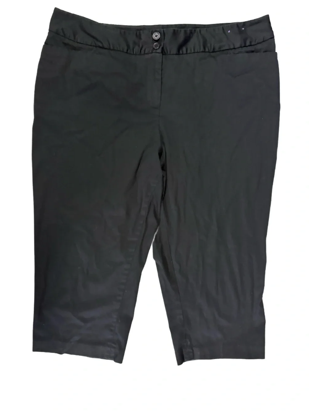 Lane Bryant Black Capri Pants, Size 20